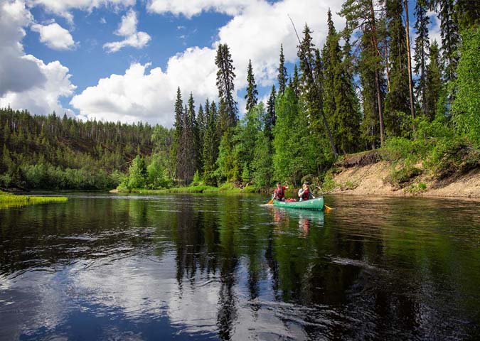 Remote werken in Ruka, Lapland